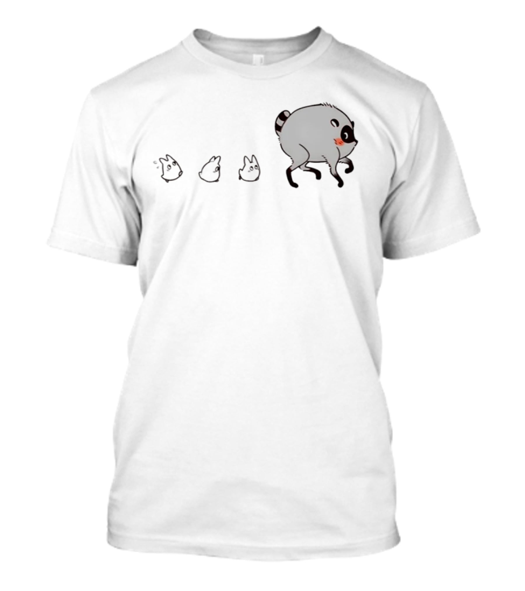 Stephanie Mai Jimothy Raccoon Little Spirits Figuren Raccoon T-Shirt