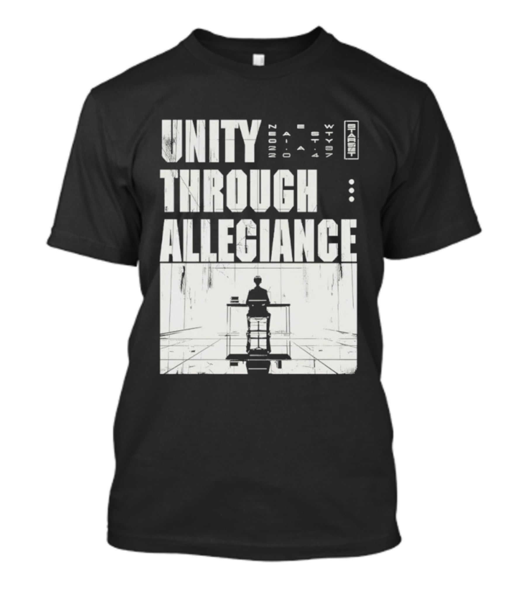 Unity Through Allegiance Neon Starset AIO T-Shirt