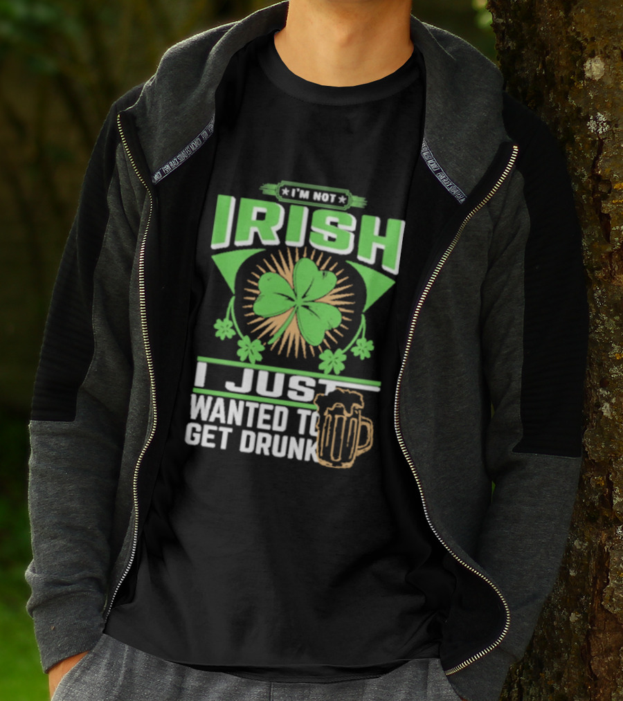 I'm Not Irish Shamrock Beer St. Patrick's Day Celebration T-Shirt