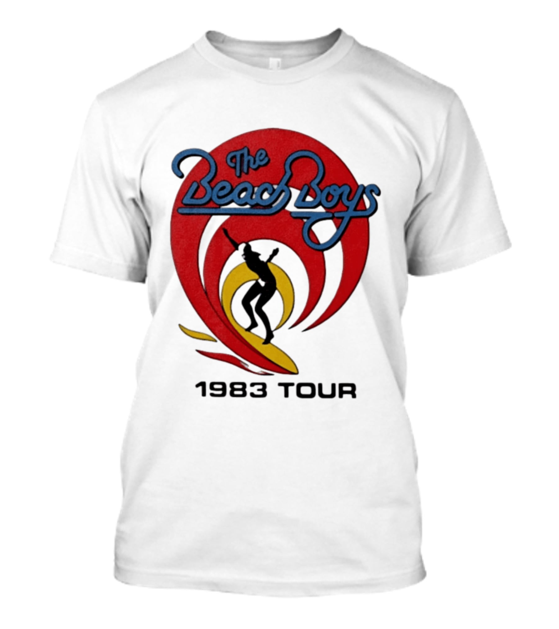 The Beach Boys 1983 Tour Vintage Surf Iconic Music Event T-Shirt