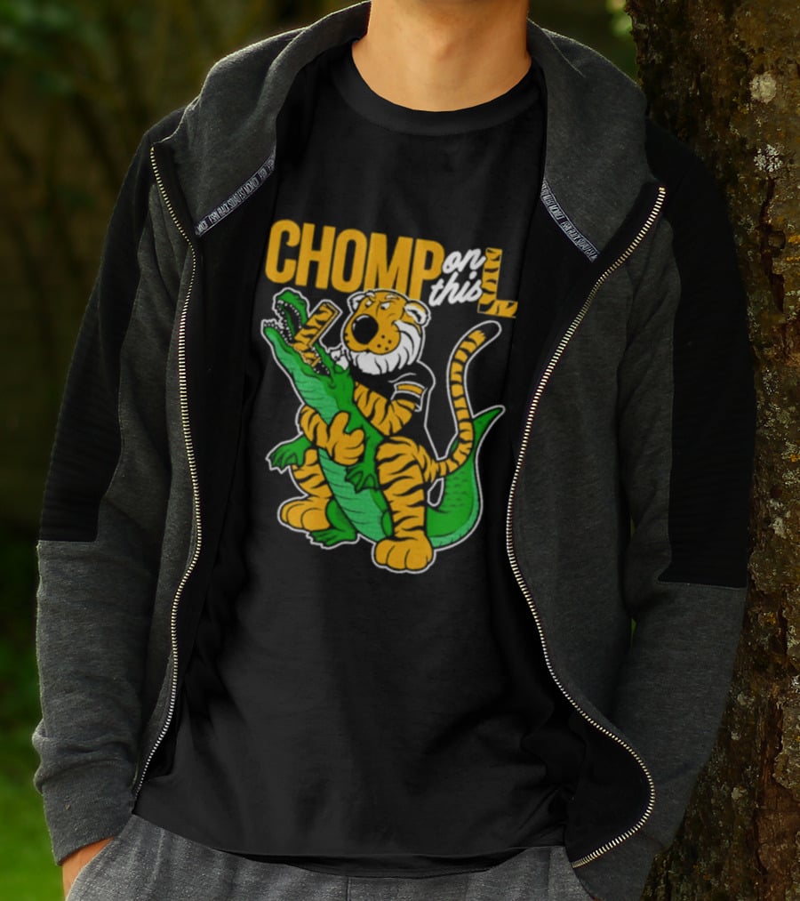 Chomp On This L Mizzou Tigers Beat Gators T-Shirt