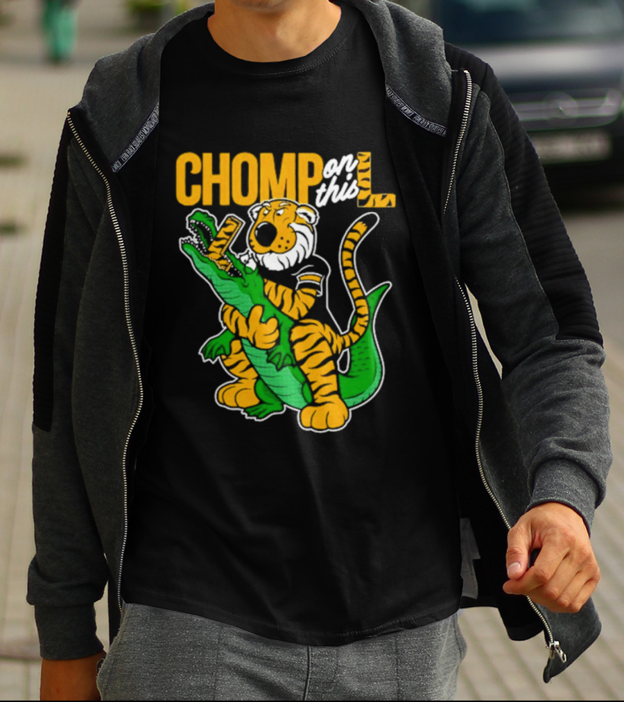 Chomp On This L Mizzou Tigers Beat Gators T-Shirt