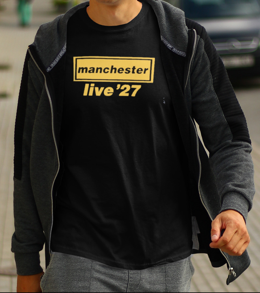 Oasis Manchester Live 27 Vintage Concert T-Shirt