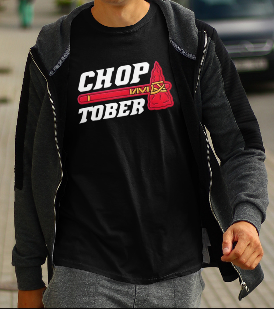 Atlanta Braves MLB Chop Tober Tomahawk T-Shirt