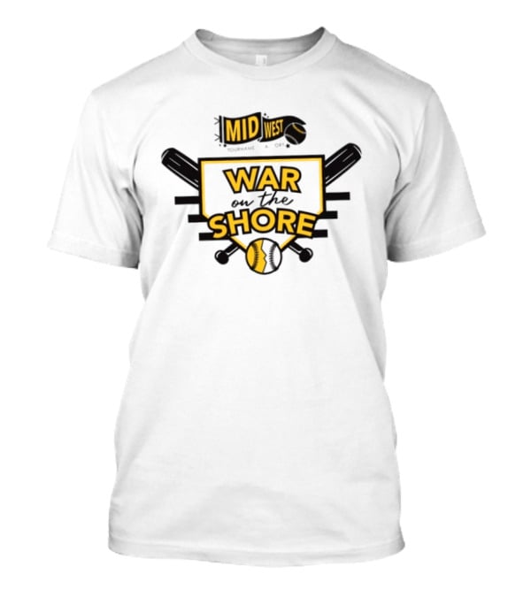 Midwest Softball City War On The Shore Softball 5th Annual T-Shirt