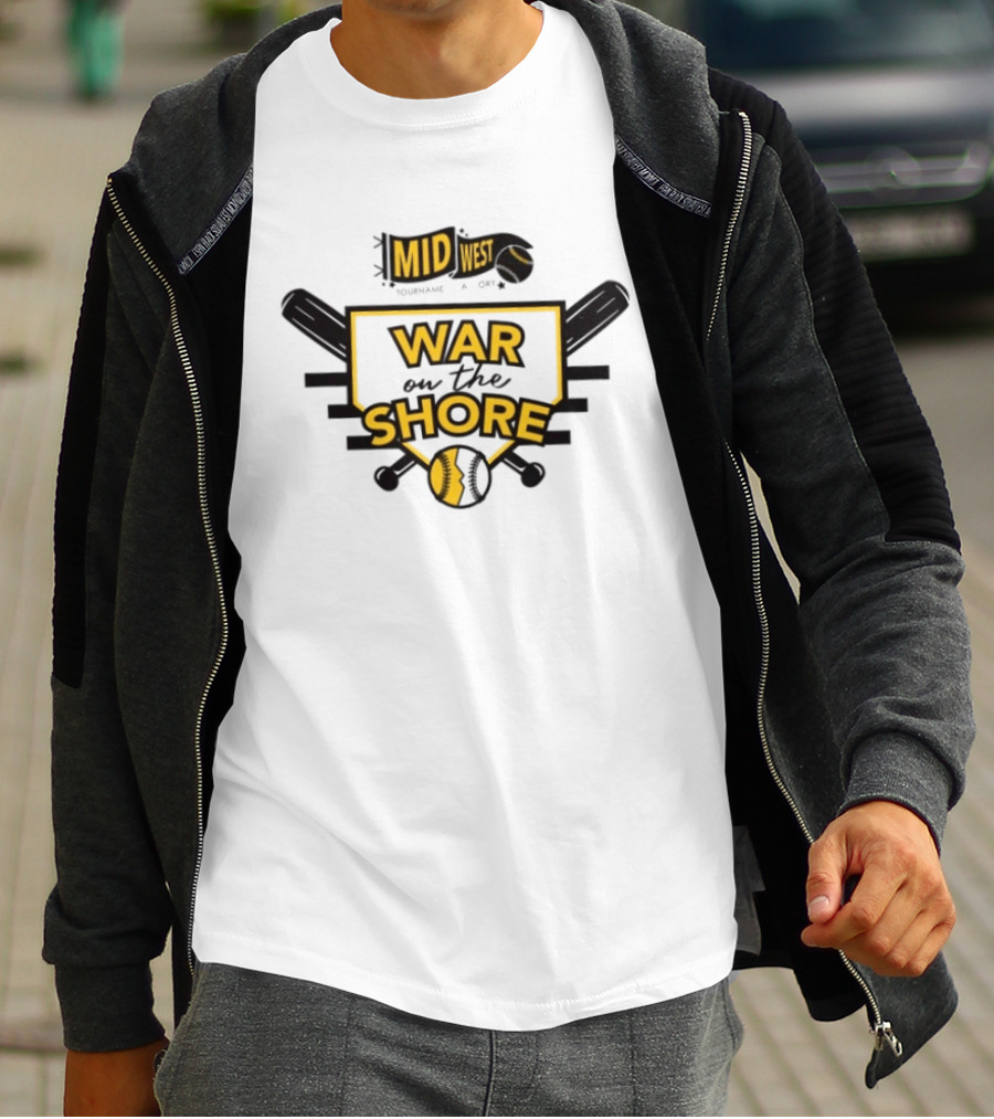 Midwest Softball City War On The Shore Softball 5th Annual T-Shirt
