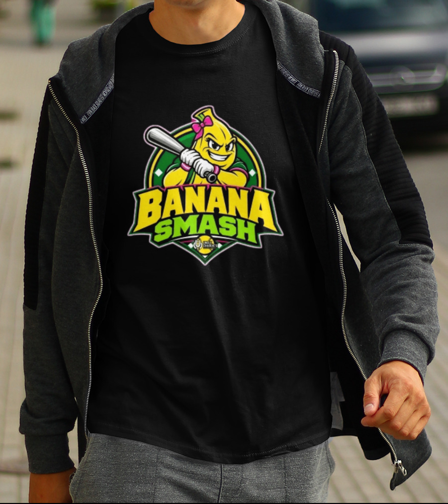 Banana Smash Uncle Charlie's Softball T-Shirt