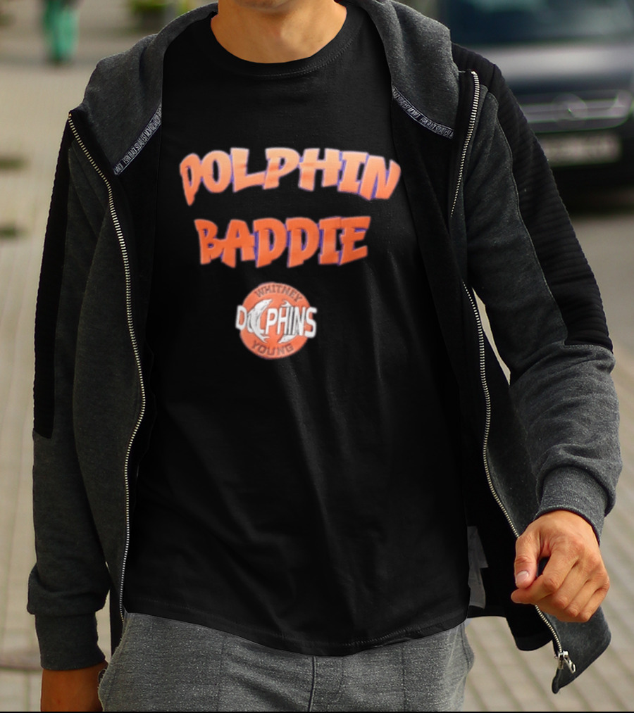 Miami Dolphins Dolphin Baddie Whitney Young T-Shirt