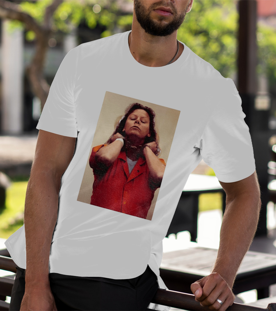 Aileen Wuornos True Crime Iconic Orange Jumpsuit Political T-Shirt