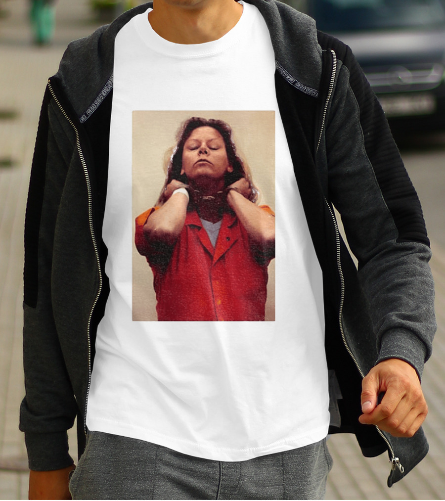 Aileen Wuornos True Crime Iconic Orange Jumpsuit Political T-Shirt