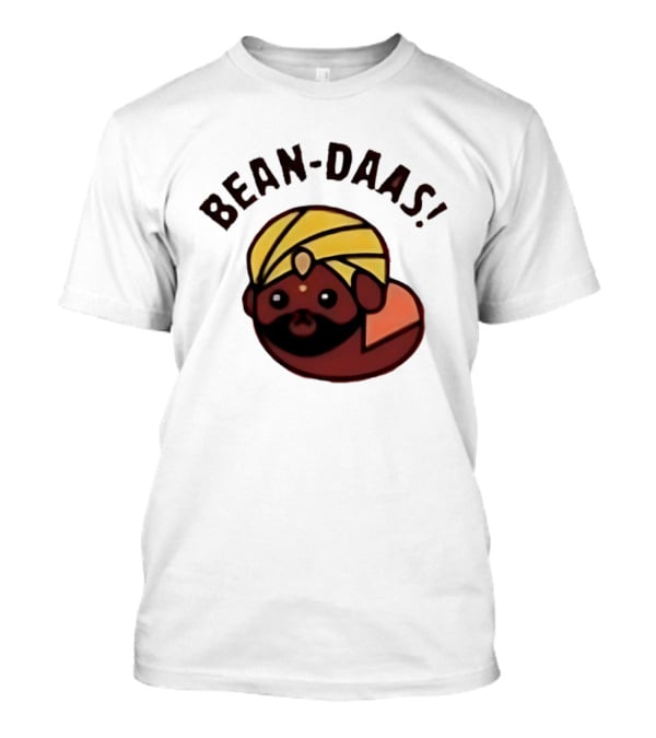 Bean Daas Turbaned Character With Mustache And Beard T-Shirt