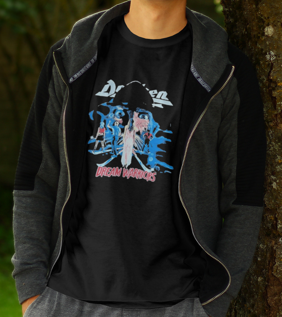 Dokken Dream Warriors A Nightmare On Elm Street Horror Music Collaboration T-Shirt