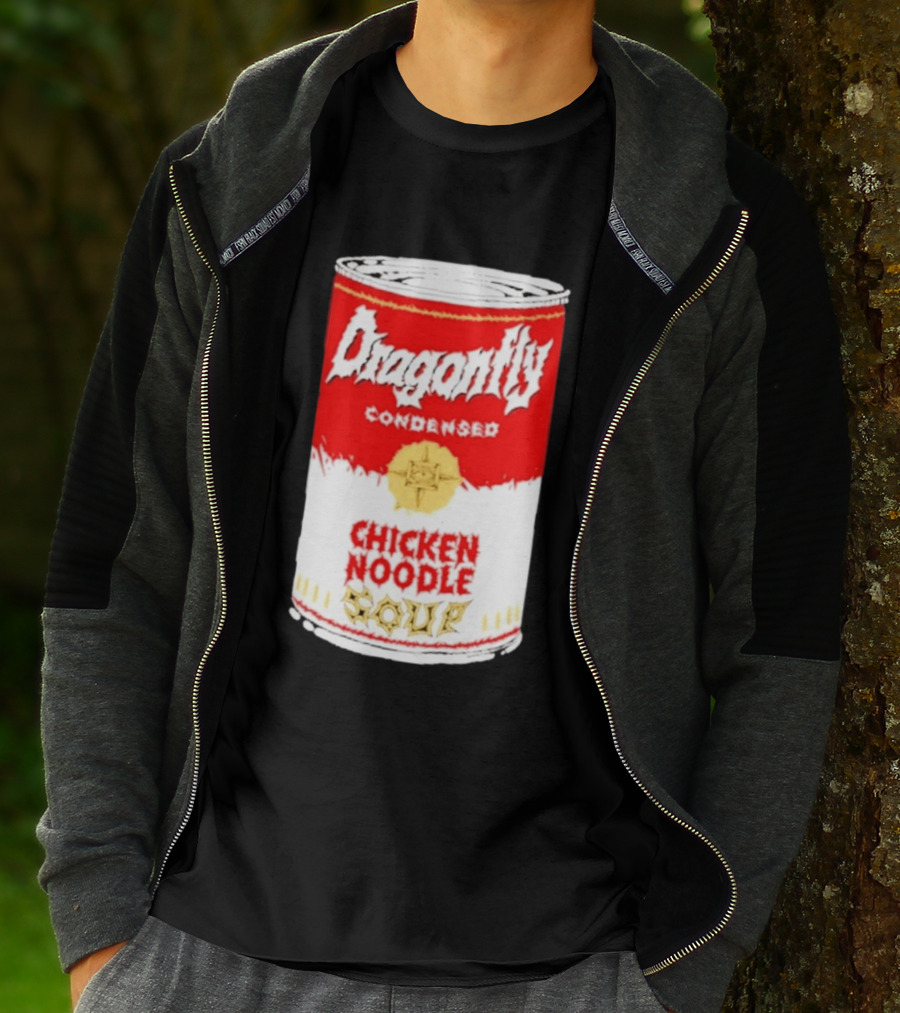 Dragonfly Condensed Chicken Noodle Soup T-Shirt