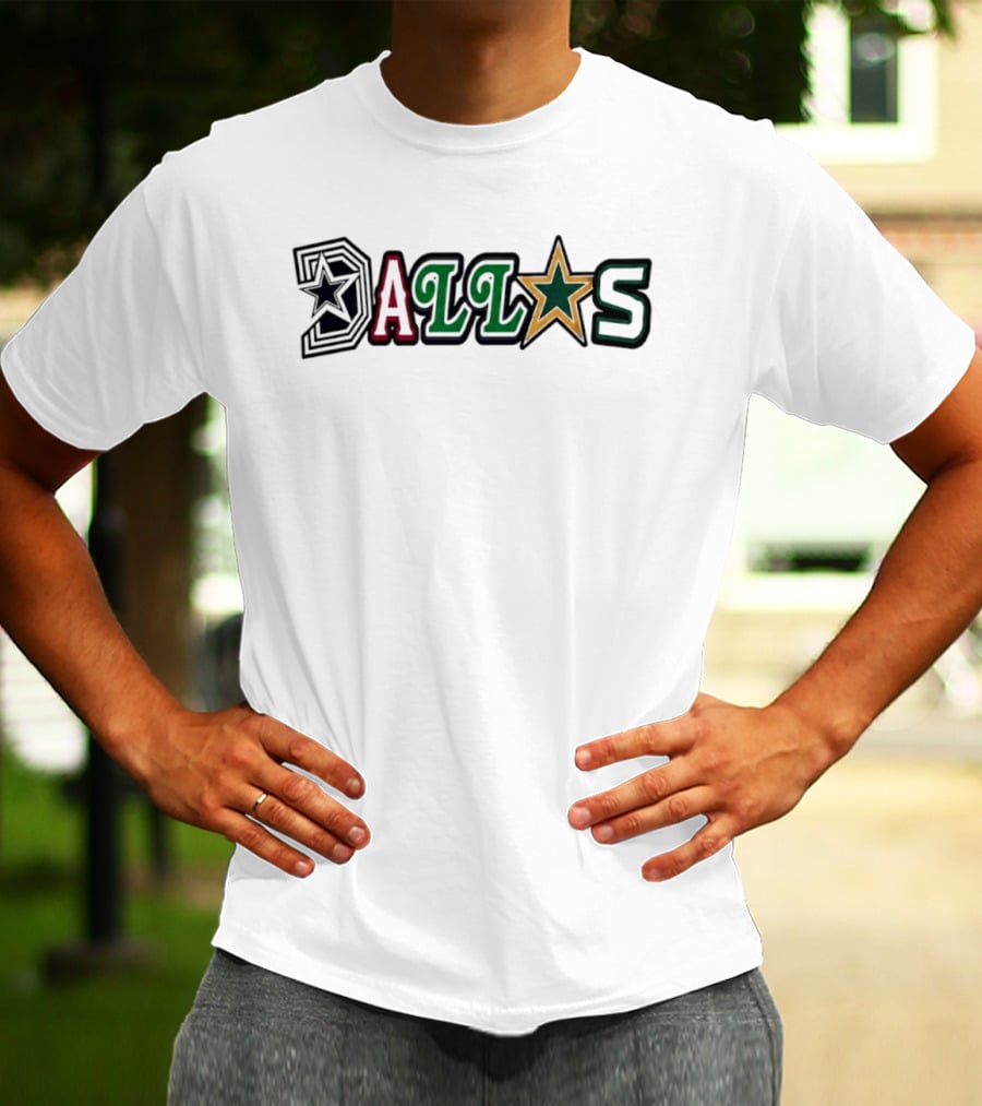 Dallas Texas Rangers Sports Teams Fan T-Shirt