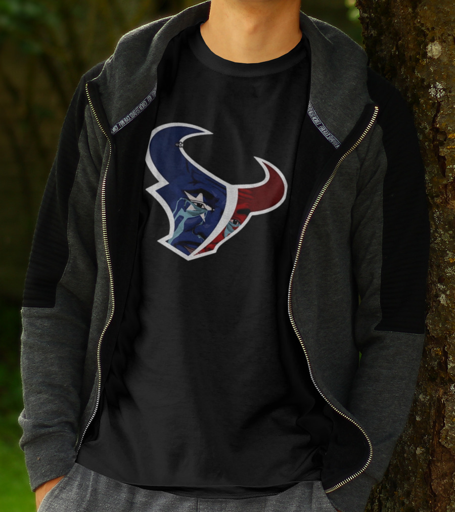 The Rock Crying Face Houston Texans T-Shirt