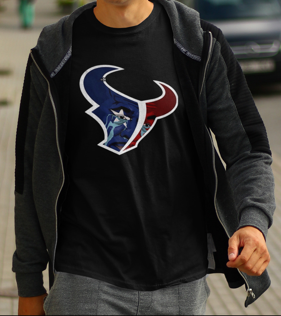 The Rock Crying Face Houston Texans T-Shirt