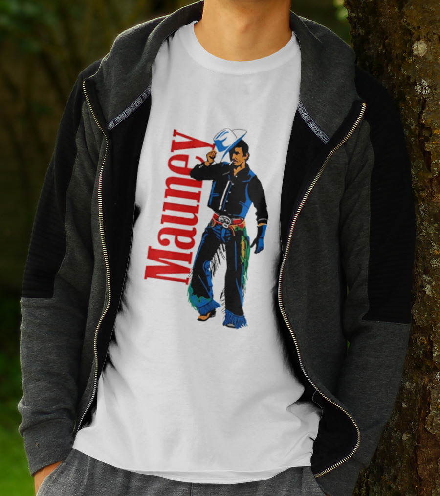 JB Mauney Bull Rider Cowboy Style Western T-Shirt