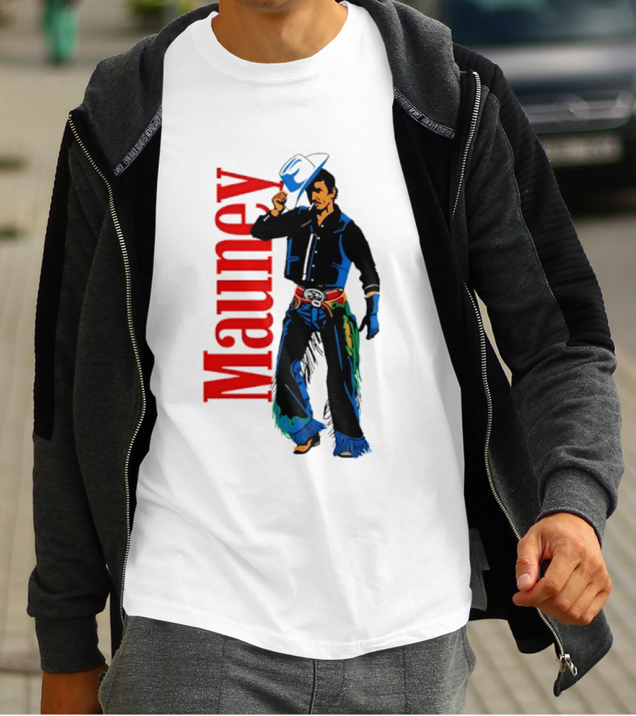 JB Mauney Bull Rider Cowboy Style Western T-Shirt