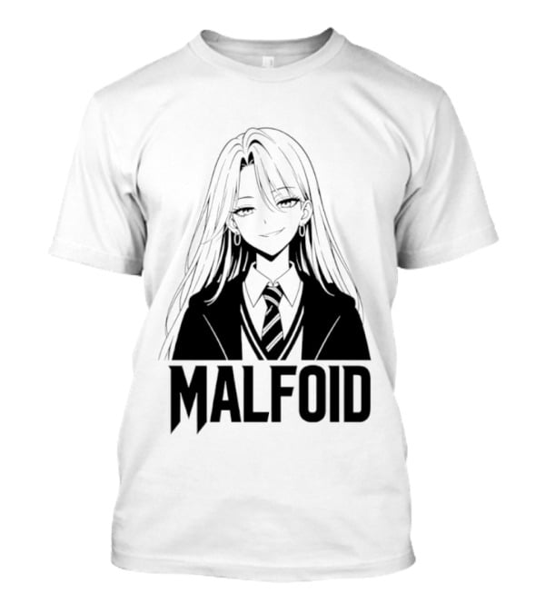 Malfoid Anime Wizard School Manga T-Shirt