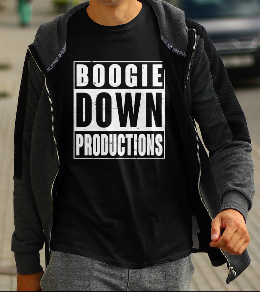 Boogie Down Productions BDP KRS One Hip Hop Iconic Music T-Shirt