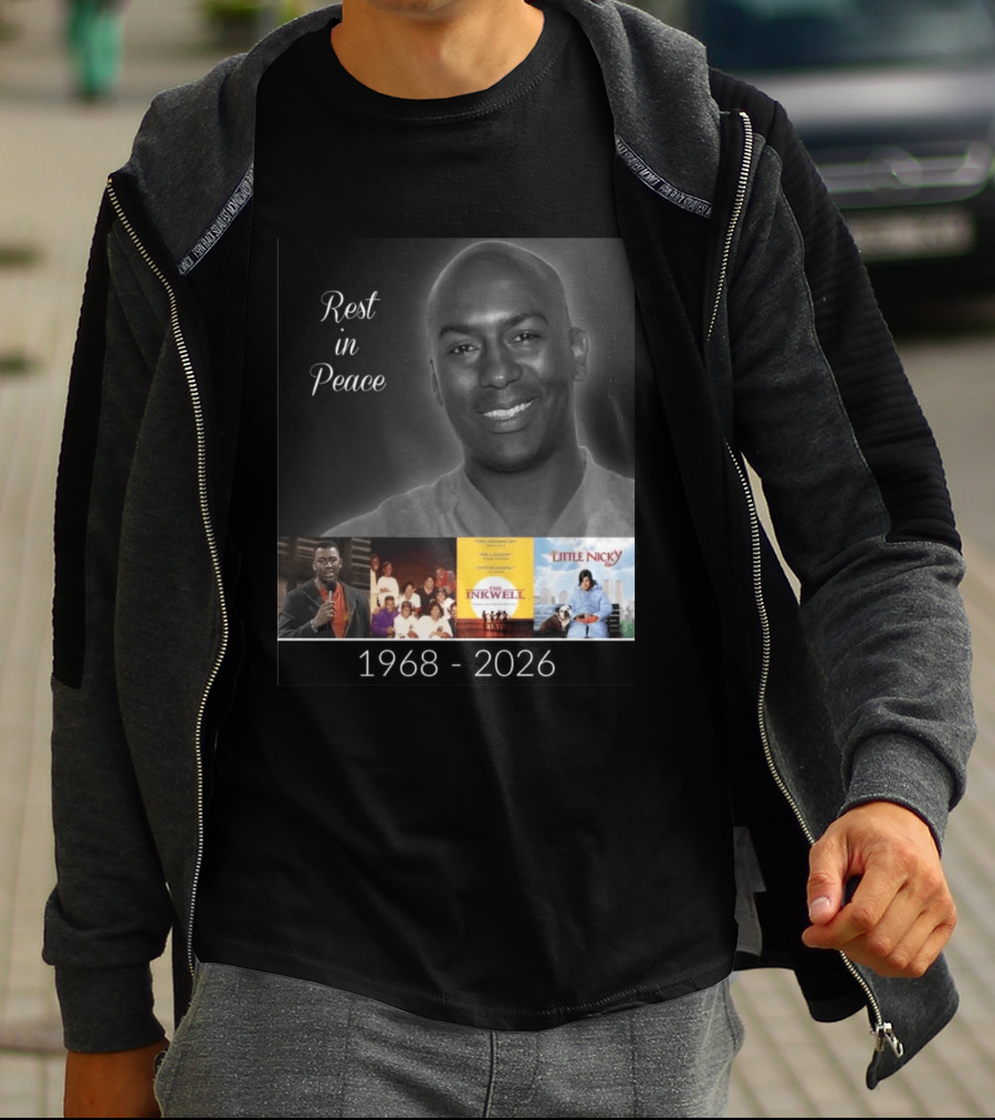 Rest In Peace Reggie McFadden 1968 2026 In Living Color Def Comedy Jam Little Nicky The Inkwell T-Shirt
