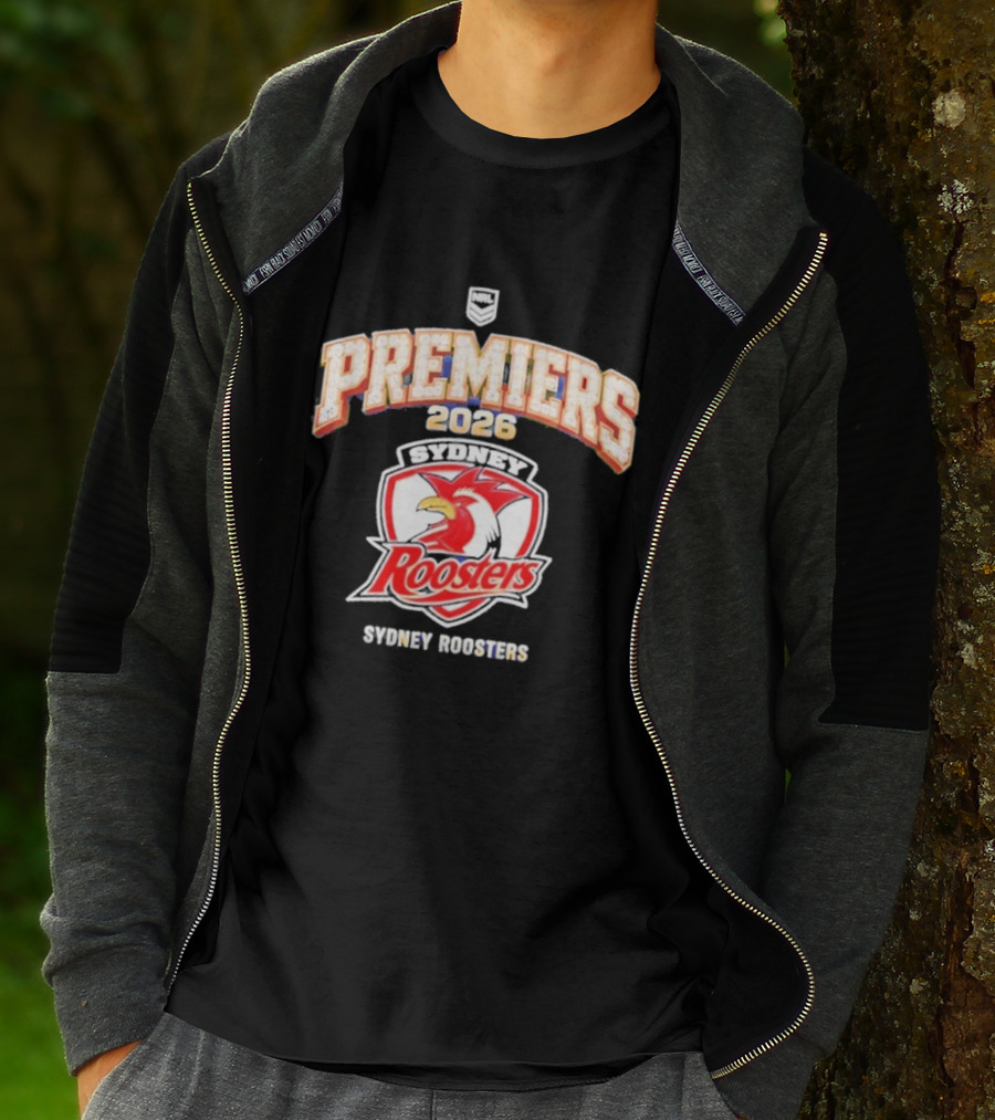 Sydney Roosters 2026 NRL Premiers Rugby Champions T-Shirt