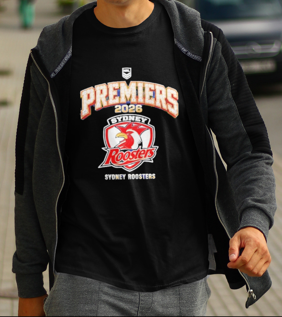 Sydney Roosters 2026 NRL Premiers Rugby Champions T-Shirt