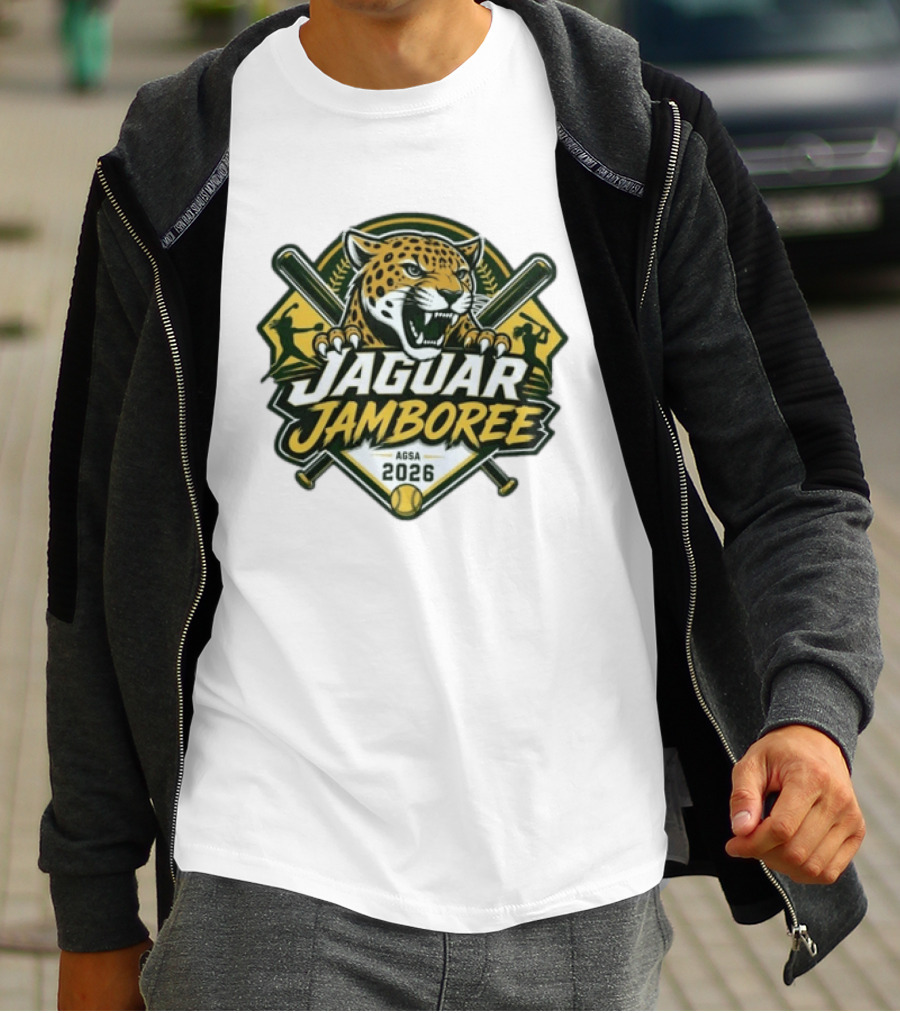 AGSA 2026 Jaguar Jamboree Ashwaubenon Baseball Softball Event T-Shirt
