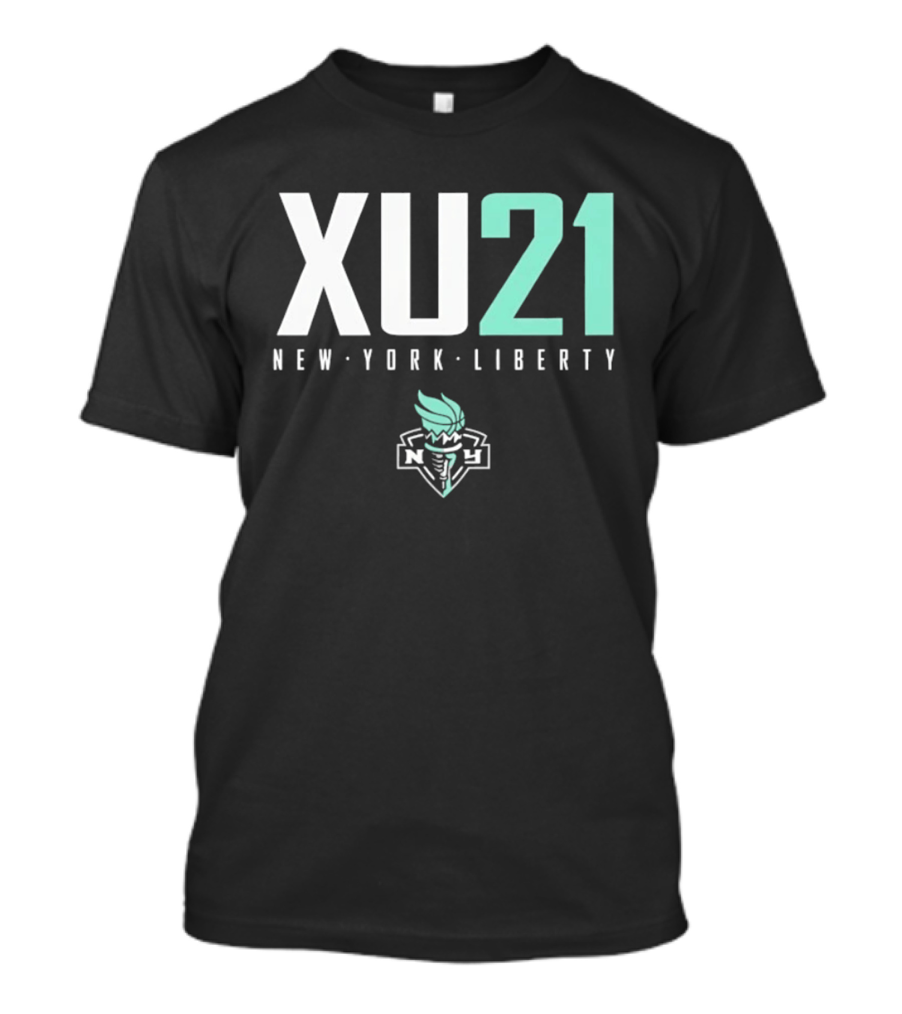 New York Liberty Xu 21 WNBA Basketball T-Shirt