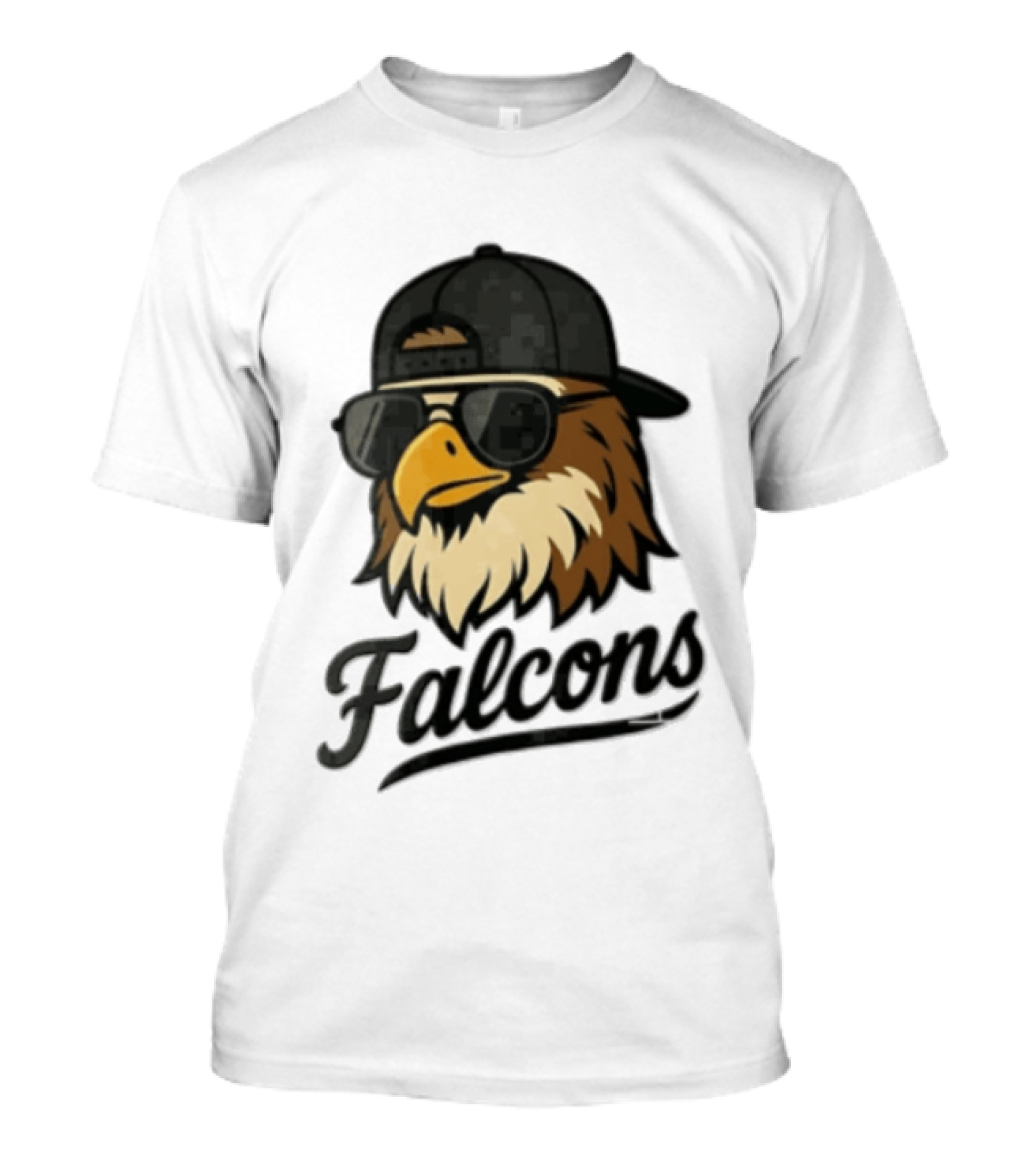 Falcons Eagle Sunglasses Baseball Cap T-Shirt