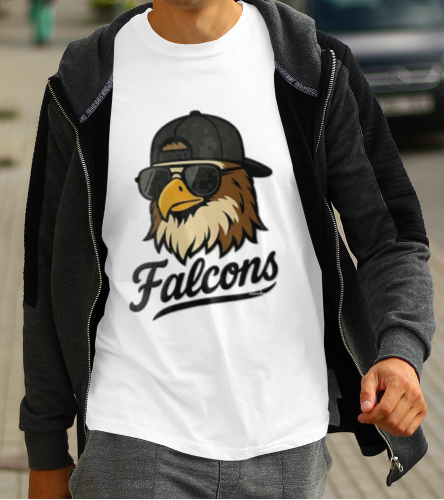 Falcons Eagle Sunglasses Baseball Cap T-Shirt