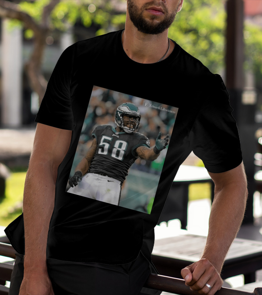 Philadelphia Eagles Legend Trent Cole Happy Birthday Celebration T-Shirt