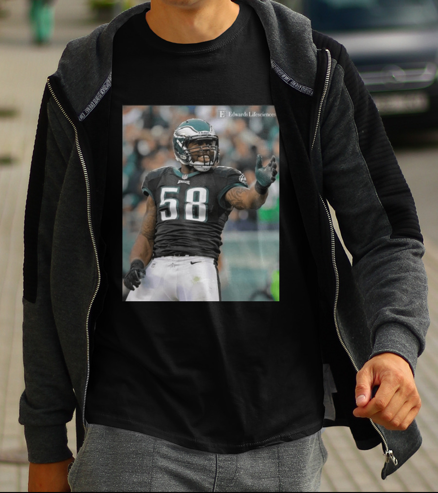 Philadelphia Eagles Legend Trent Cole Happy Birthday Celebration T-Shirt