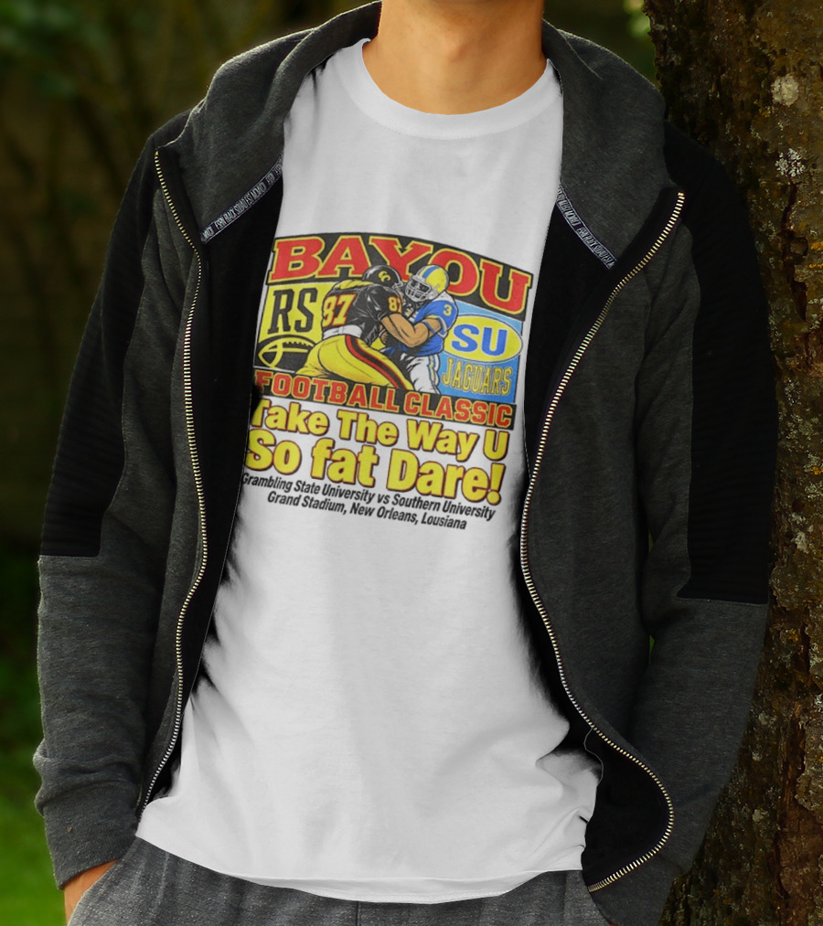 Bayou Classic Football Grambling State Vs Southern University Grand Stadium New Orleans T-Shirt