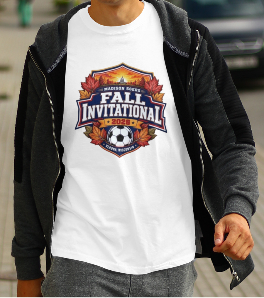 Madison 56ers Fall Invitational 2026 Verona Wisconsin Soccer Event T-Shirt