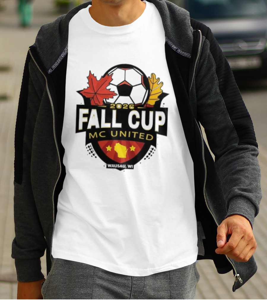 2026 Fall Cup MC United Soccer Tournament Leaves And Stars T-Shirt