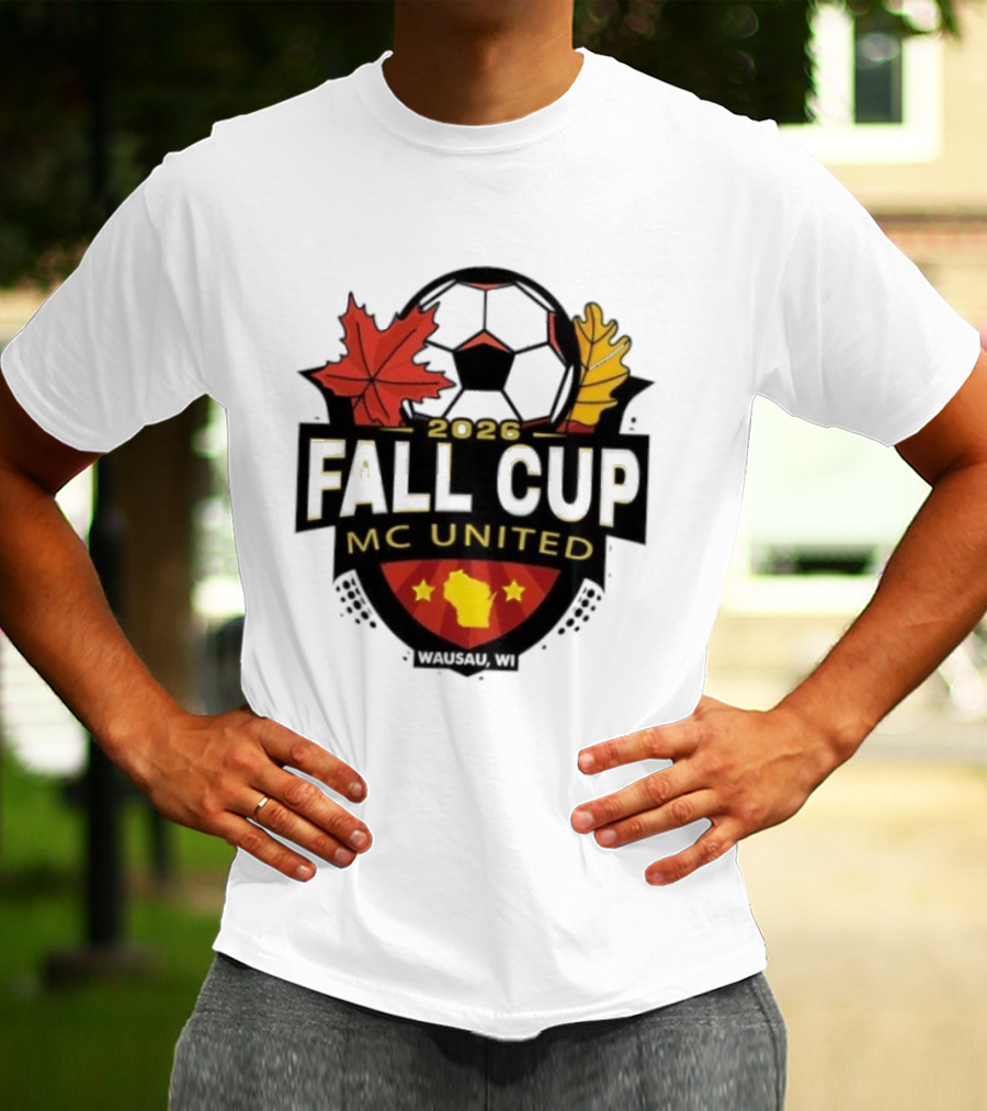 2026 Fall Cup MC United Soccer Tournament Leaves And Stars T-Shirt