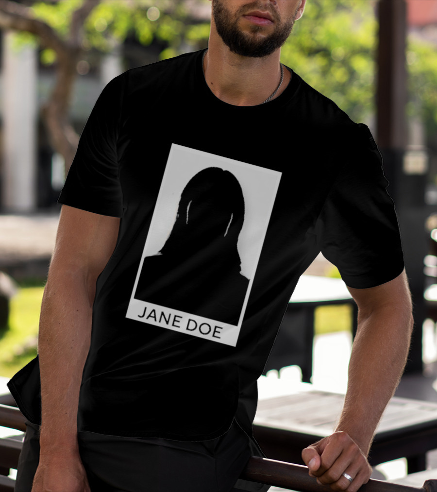 Justice For Jane Doe Silhouette Recognition Movement T-Shirt