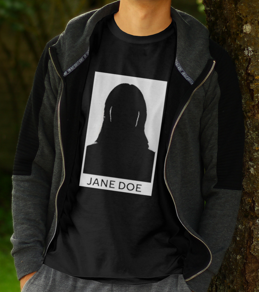 Justice For Jane Doe Silhouette Recognition Movement T-Shirt