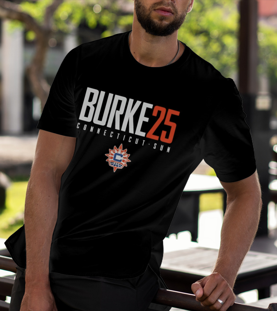 Connecticut Sun Burke 25 WNBA Basketball T-Shirt
