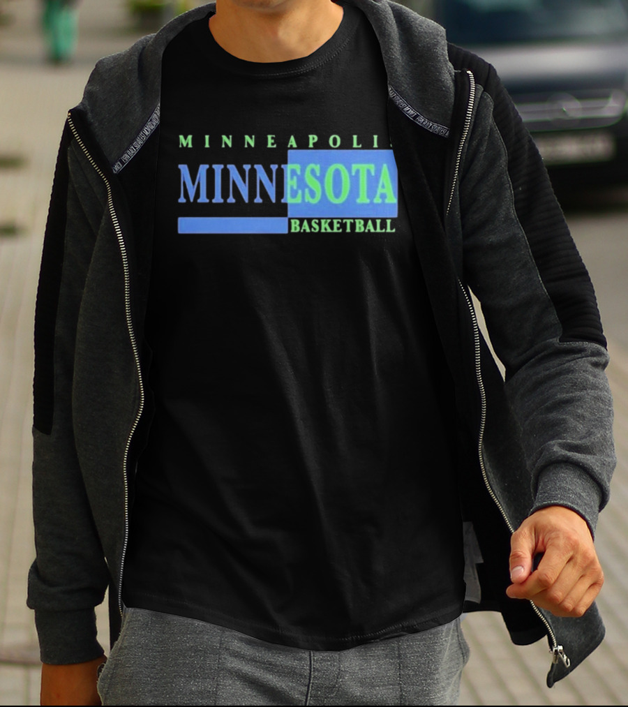 Minneapolis Minnesota Basketball Team Sports Fan Gear T-Shirt