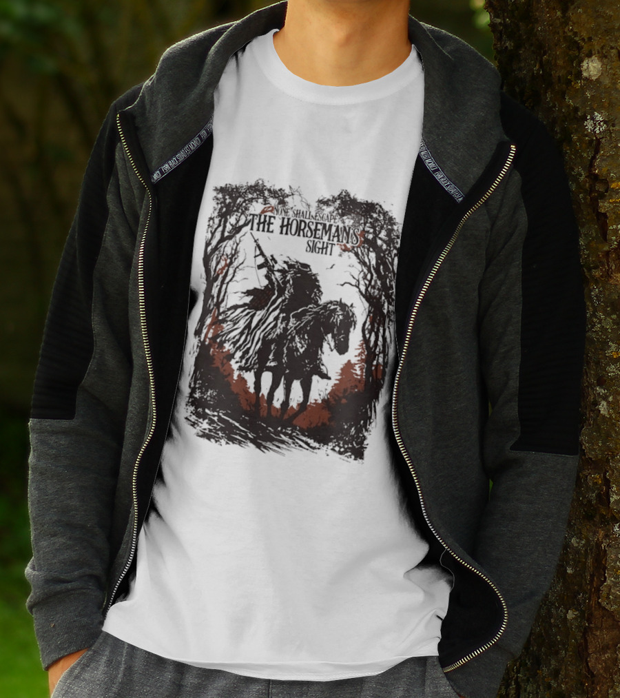 None Shall Escape The Horseman's Sight T-Shirt