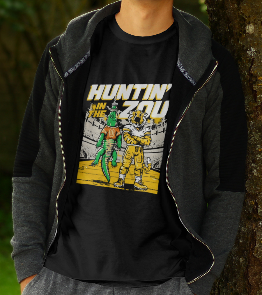 Huntin' In The Zou Missouri Tigers Stadium Rivalry T-Shirt