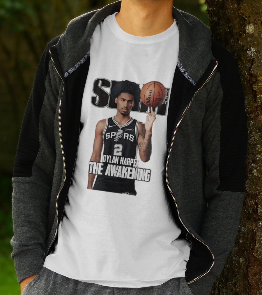 Dylan Harper 2 San Antonio Spurs The Awakening Slam NBA Basketball Cover T-Shirt