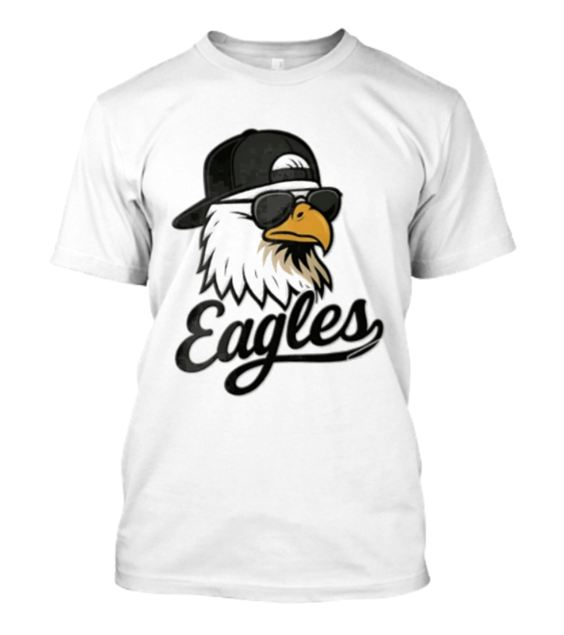 Philadelphia Eagles Eagle Sunglasses Baseball Cap Sports Fan T-Shirt