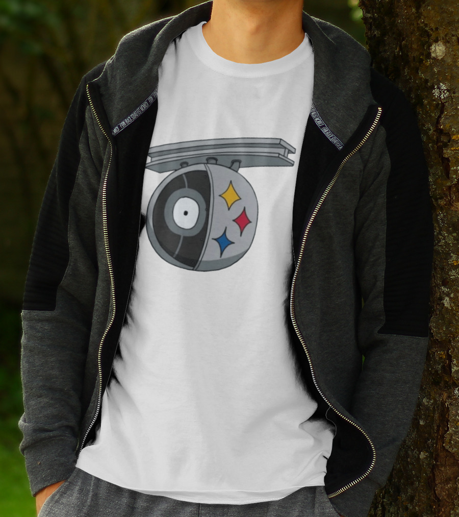 Pittsburgh Steelers Pokémon Sentret Steel Football Stadium Jumbotron T-Shirt
