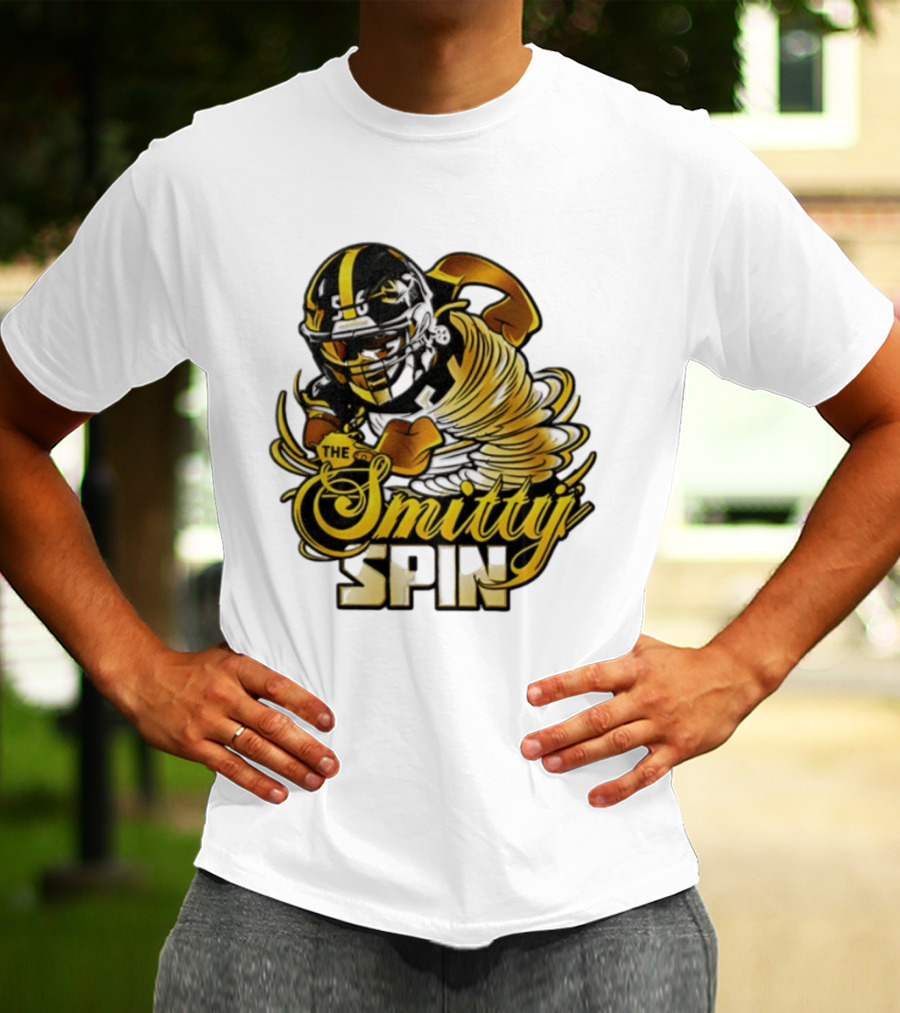 Smittyj Spin Alex Highsmith Pittsburgh Steelers Football T-Shirt