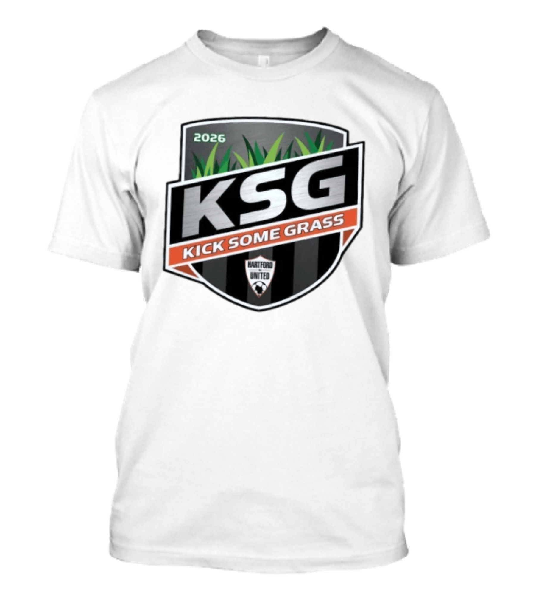 Hartford United KSG Kick Some Grass 2026 Soccer T-Shirt