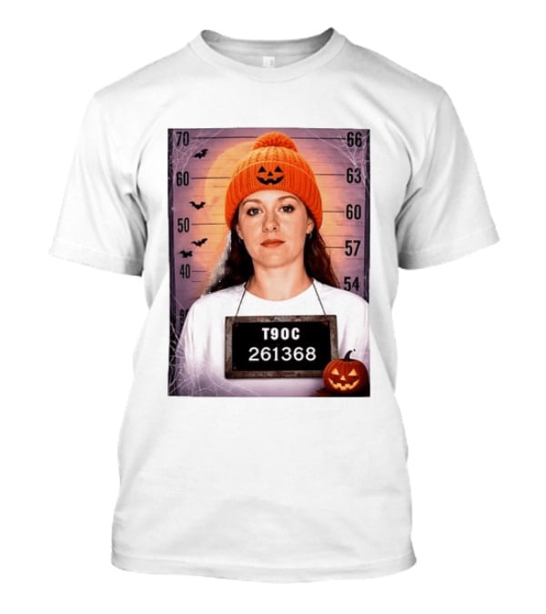 T90C Halloween Shot Pumpkin Hat 261368 T-Shirt