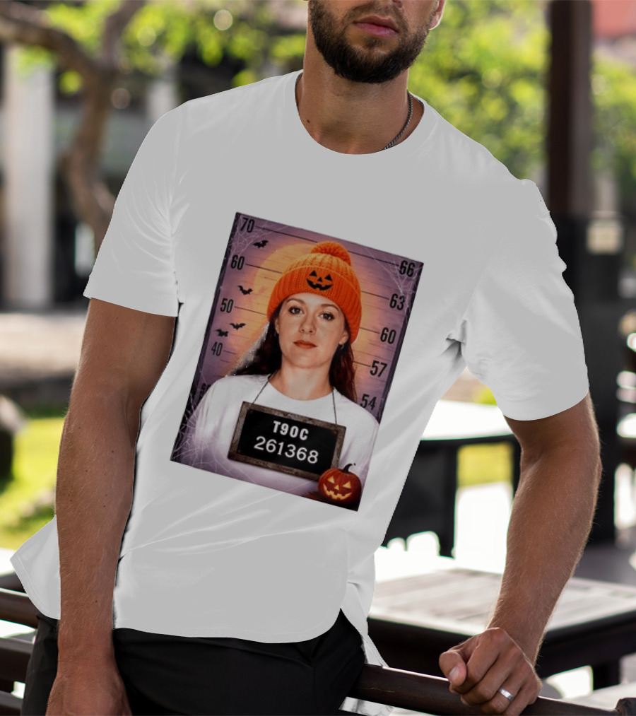 T90C Halloween Shot Pumpkin Hat 261368 T-Shirt